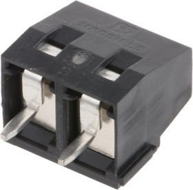 1985849, MKDSN 1.5/ 2 HT BK Series PCB Terminal Block, 5mm Pitch, Through Hole Mount, Solder Termination