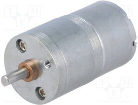 DF-FIT0495-F, Двигатель DC, с редуктором, 2-7,5ВDC, 75 1, Двусторон.вал нет