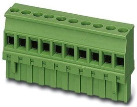 1792252, 12A 3 0.2~2.5 1 12~30 5.08mm 1x3P Green - Pluggable System TermInal Block
