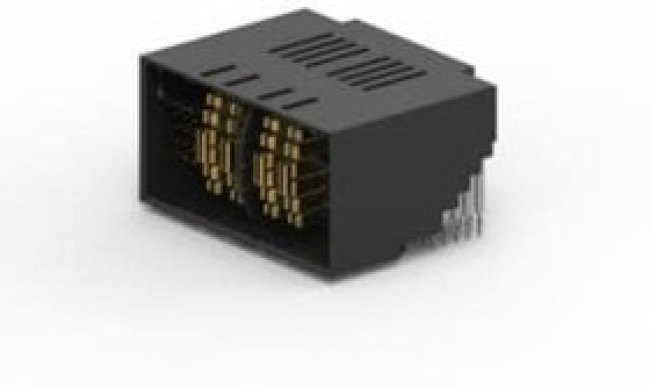 2204440-1, Conn Board to Board PL 4Power/30Signal POS (2mm/3)mm/2mm Press Fit RA Side Entry Thru-Hole Box/Tray