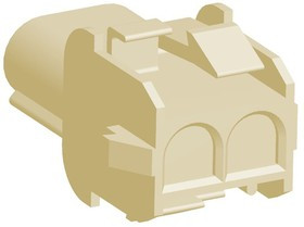 1-1703062-2, Universal MATE-N-LOK Female Connector Housing, 6.35mm Pitch, 2 Way, 1 Row 1-1703062-2, Universal MATE-N-LOK Female Connector Housing, 6.35mm Pitch, 2 Way, 1 Row