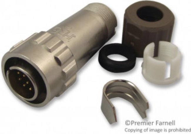 M80-4610805, Headers &amp; Wire Housings 4+4 WAY FEMALE CRIMP S/BORE W/JS