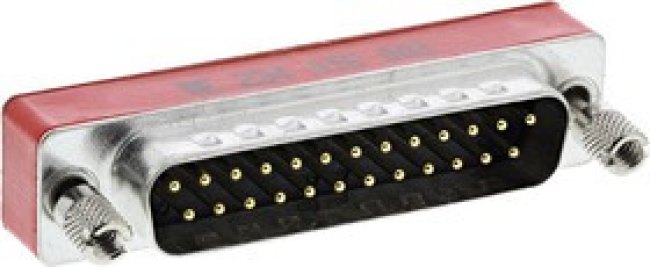 234016003, D Sub Adapter Male 25 Way D-Sub to Female 25 Way D-Sub