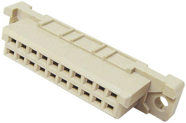 09242206824, DIN 41612 Connectors 20P Fmle 3B Solder