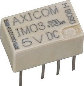 1-1462037-8 (IM03TS), Реле 2 переключ. 5VDC, 2A/250VAC DPDT