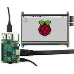 7inch HDMI LCD (B), HDMI дисплей 800×480px с емкостной сенсорной панелью для Raspberry Pi 7inch HDMI LCD (B), HDMI дисплей 800×480px с емкостной сенсорной панелью для Raspberry Pi