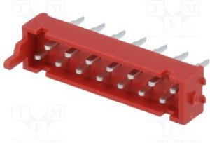 TMM-3-0-14-2, Провод-плата, гнездо, "папа", PIN: 14, THT, на PCB, 30В, 1А, Конф: 2x7