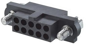 M80-4133698, Headers &amp; Wire Housings 2X18 FML CRIMP MOLD SLOTTED HEX JACKSCRW