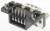 D09P13A4GV00LF, D-Sub Standard Connectors 9P RA SOLDER MALE EUROPE STANDARD