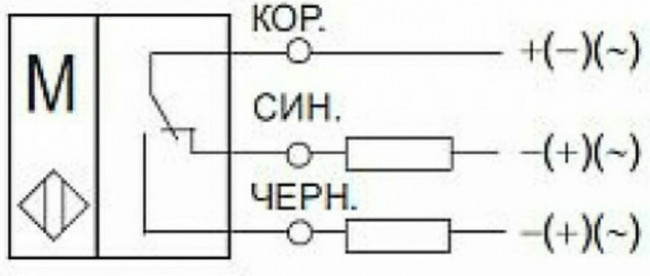 Выключатель магниточувствительный бесконтактный MS UN1P-43 07-00033552