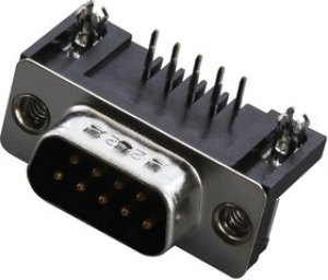 L777SDE09PA4CH4R, D SUB CONN, PLUG, DE, 9POS, SOLDER