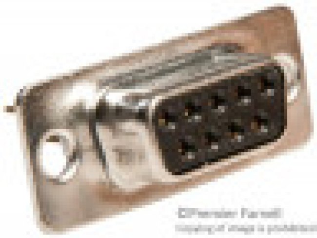 L77-DE09S-F179, D-Sub Standard Connectors 9P RECPT WIREWRAP FIXED MACHINED