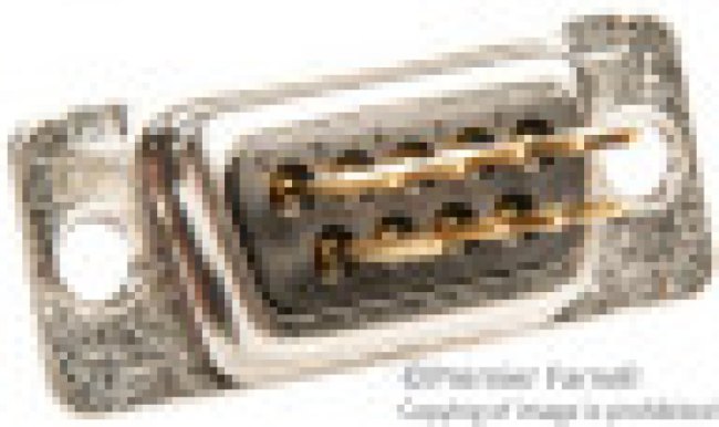 L77-DE09S-F179, D-Sub Standard Connectors 9P RECPT WIREWRAP FIXED MACHINED