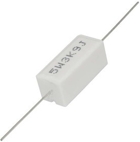 RX27-1 3.9 кОм 5W 5% / SQP5, Мощный постоянный резистор , керамо-цементный корпус