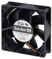 9GV1224G401, DC Fans DC Axial Fan, 120x120x25mm, 24VDC, Guide Vane, Tachometer