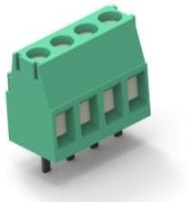 284392-5, Fixed Terminal Blocks 5P SIDE ENTRY 3.81MM