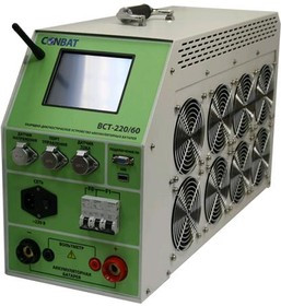 BCT-220/60 kit, Комплект интеллектуальное разрядно-диагностическое устройство аккум. батарей,30+2 да