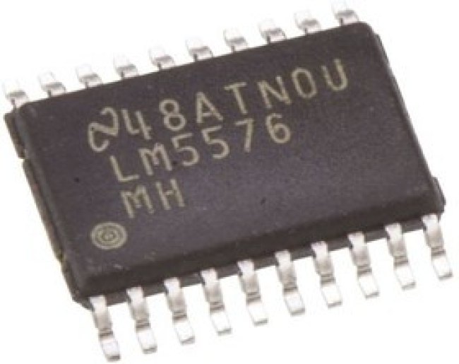 LM5576MH/NOPB, Импульсный понижающий DC-DC стабилизатор, регулируемый, 6В-75В (Vin), 1.225В-70В, 3А, LM5576MH/NOPB, Импульсный понижающий DC-DC стабилизатор, регулируемый, 6В-75В (Vin), 1.225В-70В, 3А,