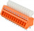 PCB terminal, 12 pole, pitch 2.54 mm, AWG 28-20, 6 A, cage clamp, orange, 233-512 PCB terminal, 12 pole, pitch 2.54 mm, AWG 28-20, 6 A, cage clamp, orange, 233-512