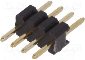 ZL319-4P, Штыревой, IDC, "папа", PIN 4, прямой, 1,27мм, THT, позолота ZL319-4P, Штыревой, IDC, "папа", PIN 4, прямой, 1,27мм, THT, позолота