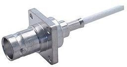 25_BNC-50-2-13/133_NE, RF Connectors / Coaxial Connectors BNC straight flange cable jack(f)