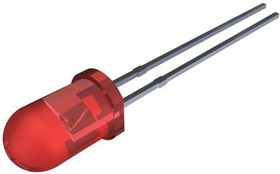 SSL-LX5093IT, Светодиод, Красный, Сквозное Отверстие, T-1 3/4 (5mm), 20 мА, 2 В, 635 нм