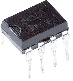 КР293КП3А (5П14.3А), Двунаправленное сдвоенное МОП-реле с низким сопротивлением 60В/5Ом, корпус DIP8