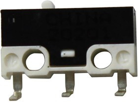 ZX10C60A01, Микропереключатель, Medical, Субминиатюрный, Контактный Плунжер, SPDT, Контакт PC, 200 мА, 60 В