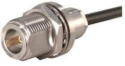 24_N-50-3-10/133_NE, RF Connectors / Coaxial Connectors N straight bulkhead cable jack(f)