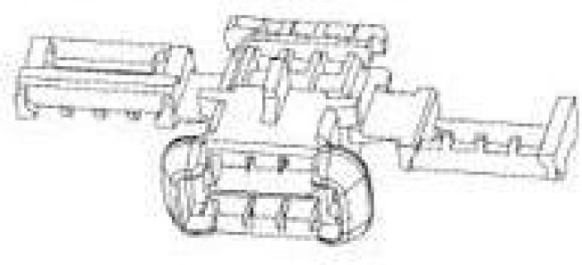 98786-1019, Conn Housing F 6 POS 2.54mm Crimp ST Cable Mount Brown Bag