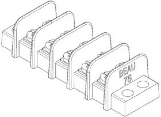 38760-0307, Barrier Terminal Blocks CB BTS STD 7 ASY CB BTS STD 7 ASY