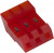 3-640428-3, Headers &amp; Wire Housings CLOSED W/O TABS 3P L.R. red 22 AWG