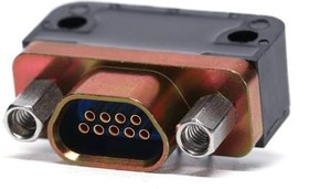 MWDM1L-9SCBRP-.110, D-Sub Micro-D Connectors MICRO D