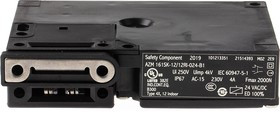 AZM161SK-12/12RI-024-B1, AZM 161 Series Solenoid Interlock Switch, Power to Unlock, 24V ac/dc, Actuator Included AZM161SK-12/12RI-024-B1, AZM 161 Series Solenoid Interlock Switch, Power to Unlock, 24V ac/dc, Actuator Included