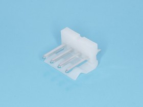 PWL-4, Разъем питания 4 контакта, вилка на плату, шаг 3,96мм