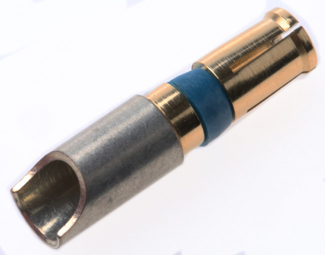 8638PSS4005LF, Amphenol FCI, DW Series, Female Solder D-Sub Connector Power Contact, Gold over Nickel Power, 8 AWG