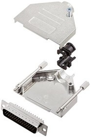 L17DTZK25+L717HDB44P, Разъем D Sub, With Backshell, HD44, High Density, Штекер, DTZK, 44 контакт(-ов), DB, Solder Cup L17DTZK25+L717HDB44P, Разъем D Sub, With Backshell, HD44, High Density, Штекер, DTZK, 44 контакт(-ов), DB, Solder Cup