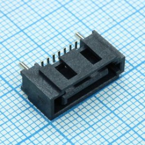67800-5005, I/O Connectors 7Ckt Vert Signal Hdr SMT w/ locking latc