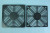 Пластмассовая защитная решетка для вентиляторов 110x110мм с фильтром ВН447P вент 110x110x10\\\\\\ FG