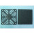 Пластмассовая защитная решетка для вентиляторов 110x110мм с фильтром ВН447P вент 110x110x10\\\\\\ FG