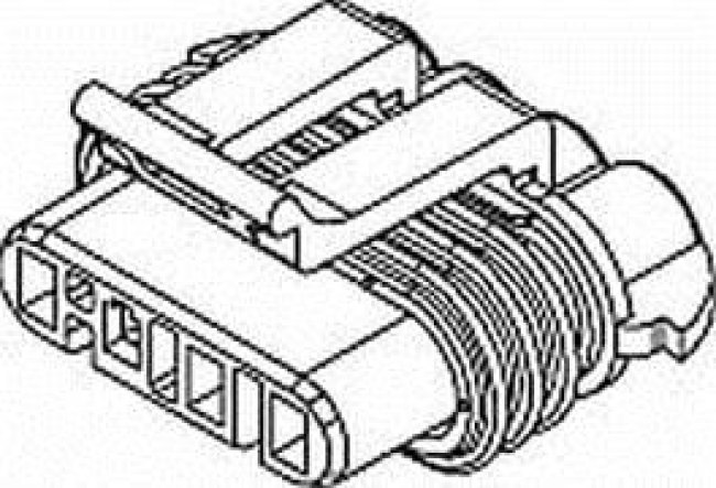 12186566, Automotive Connectors ASM CONN 1 F M/P 150 CRM SLD BASE 4