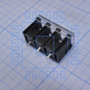 DG38C-B-03P-13-00A(H), Барьерный клеммный блок на 3 контакта. Серия DG38C-B DG38C-B-03P-13-00A(H), Барьерный клеммный блок на 3 контакта. Серия DG38C-B
