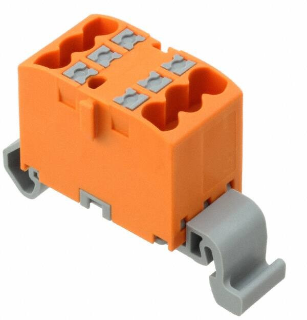 3273150, DIN Rail Terminal Blocks PTFIX 6X2,5-NS35A OG 2.5mm2 NS 35 DIN HR