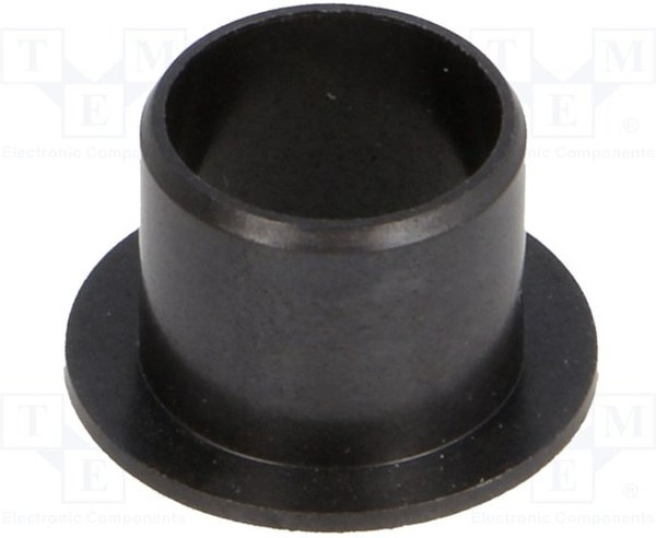 XFM-1214-12, Опорная втулка, Верс с юбкой, Внешн.диам 14мм, L 12мм, черный XFM-1214-12, Опорная втулка, Верс с юбкой, Внешн.диам 14мм, L 12мм, черный