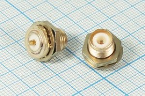 Высокочастотный разъём СР50-384ФВ, розетка приборная, М8; №12730 СР50-384ФВ\приб\М8\\ Высокочастотный разъём СР50-384ФВ, розетка приборная, М8; №12730 СР50-384ФВ\приб\М8\\