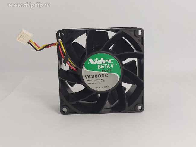 Вентилятор Nidec Beta V VA300DC V35375-58 80x38мм 12V 0.6A OEM