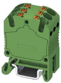 3002963, DIN Rail Terminal Blocks PTFIX 6X1,5-NS15A GN 1.5 mm2 DIN RAIL MN