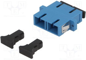 LOG-FA01SC1, Разъем: световодный, гнездо, проходник, SC, с обеих сторон, "мама"