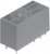 RT425615, (9-1393243-2), Силовое реле 2 п.к., 115В AC, 8 A