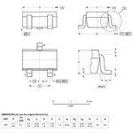 BAV99WT1G, ON Semi 70V 715mA, Dual Silicon Junction Diode, 3-Pin SOT-323